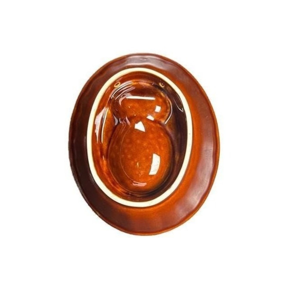 Vintage Williams Sonoma Brown Glazed Ceramic Pineapple Jello Mold - Picture 5 of 6